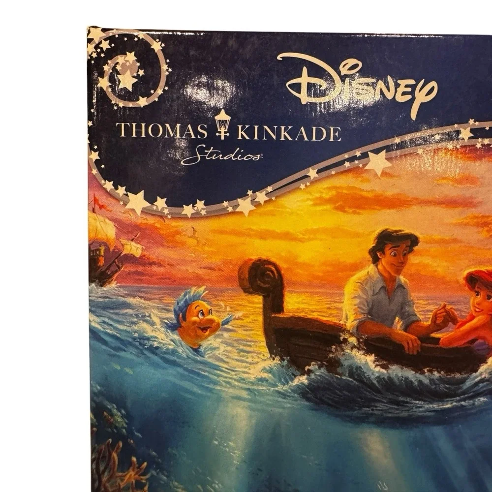 Disney Thomas Kinkade Puzzle The Little Mermaid 750‎ Pieces Ariel Eric Sealed